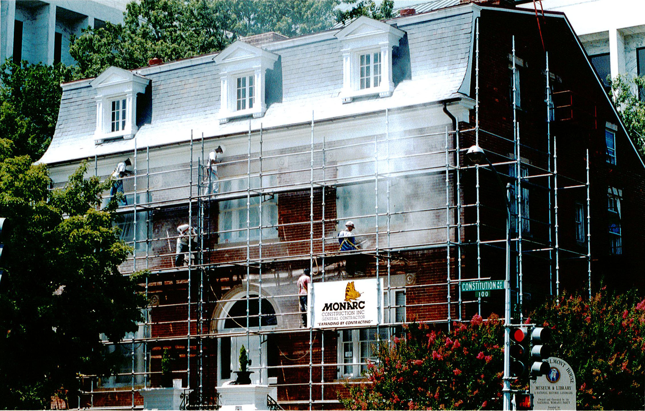 Exterior restoration 2001